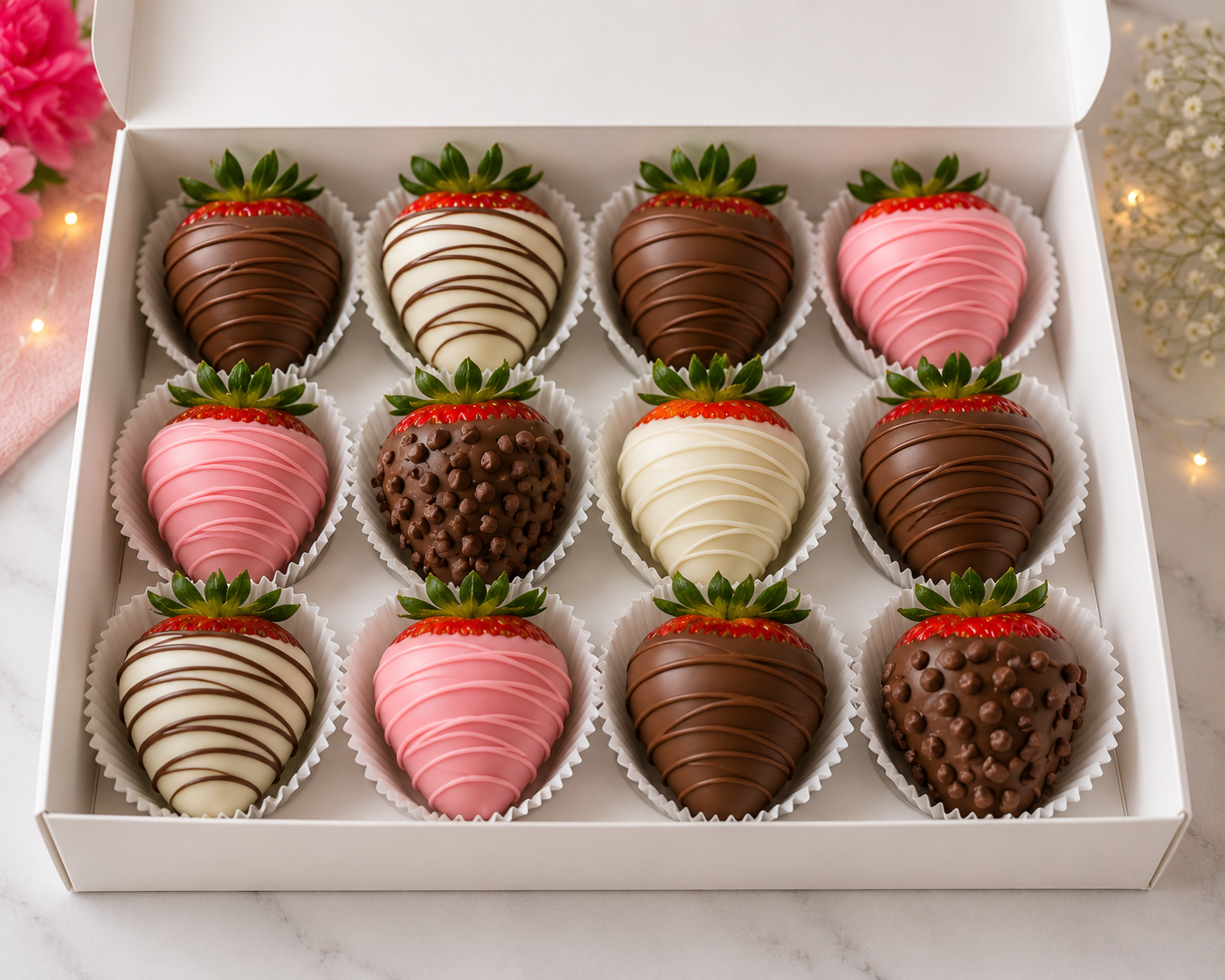 Chocolate Strawberries · 12